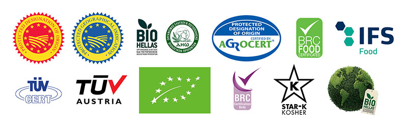 International Quality Food Certifications - Lab Certified Healthy Mediterranean Foods