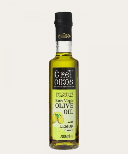 Extra virgin olive oil with LEMON flavour 200ml