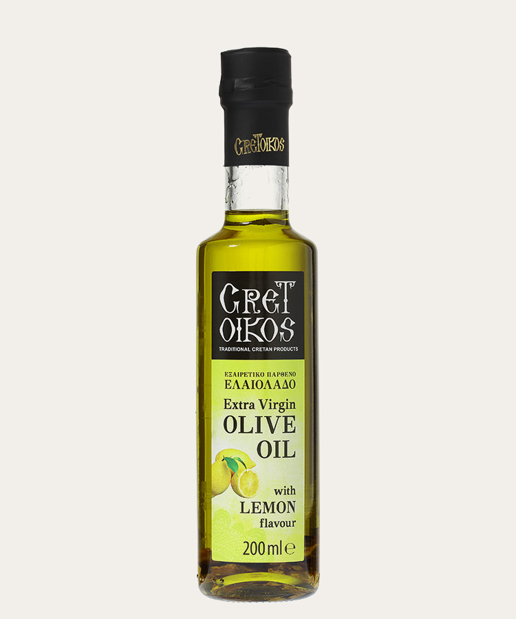 Extra virgin olive oil with LEMON flavour 200ml