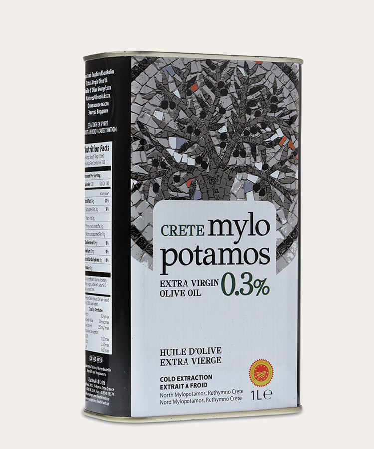 Mylopotamos extra panenský olivový olej 0,3% kanystr 1l