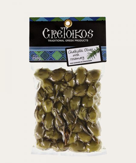 Chalkidiki olives with rosemary 250gr