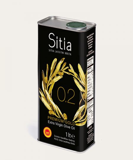 Sitia pdo қосымша таза зәйтүн майы 0,2% канистр 1л