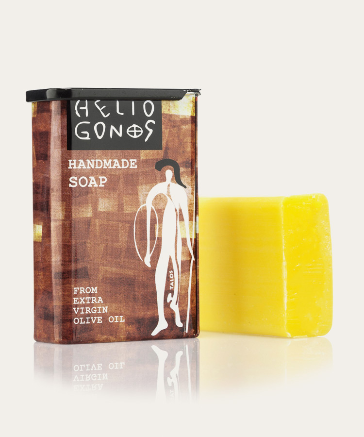 Handmade soap with extra virgin olive oil