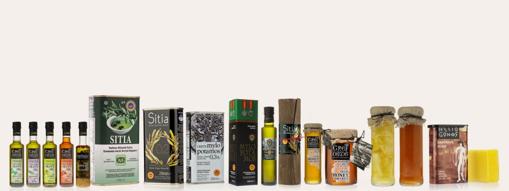 Cutii cadou gourmet pentru seturi cadou personalizate de afaceri din uleiuri de măsline extravirgine grecești selectate din Creta